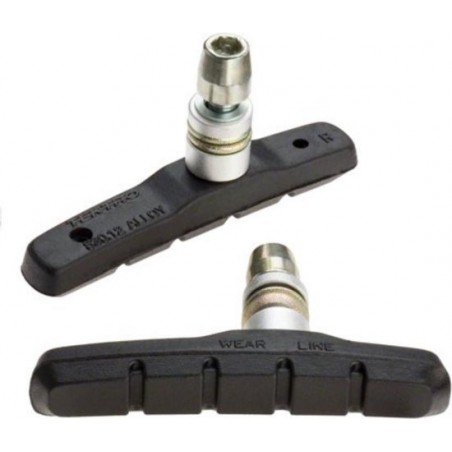 Tektro remblokken 830.12. V-brake, per stel.(hangverpakking)