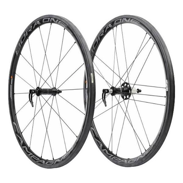 WIELSET BORA ONE 35 DARK CLINCHER (CAMPAGNOLO)