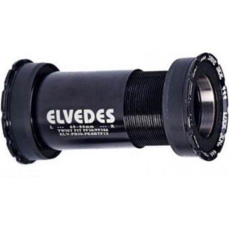 Elvedes Bottom Bracket Pf30 Kunststof/staal 68-92 Mm Zwart 30 Mm