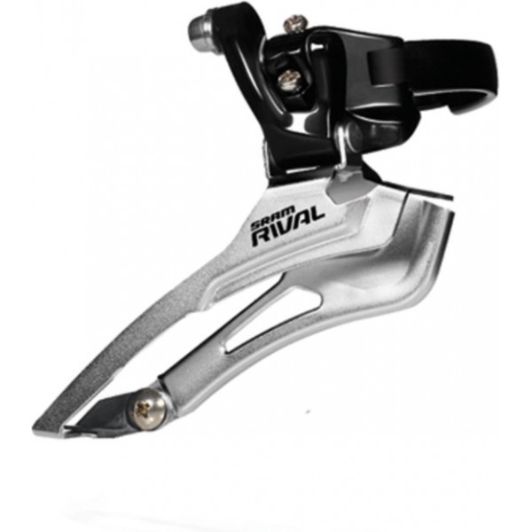 Sram Rival - Voorderailleur - Aanlas - 2 x 10 Spd. - Zwart