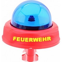 Bike Fun Sirene Feuerwehr Junior 5 X 6 Cm Rood/blauw