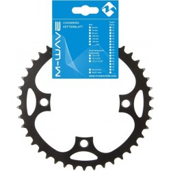 M-wave Kettingblad E-bike 1/2 X 3/32 44t 110 Mm Zwart