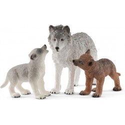 Schleich Wolvin met Wolvenwelpen