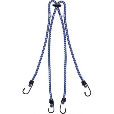 Proplus Bagagespin 4-armig 10 Mm Blauw 60 Cm