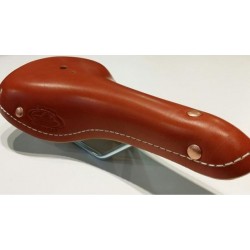 Selle Monte Grappa Old Frontiers Classic - Fietszadel - Leer - Cognac / Lichtbruin