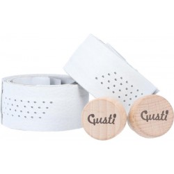 GUSTI Fausto C. Stuurlint wit buffelleer unisex