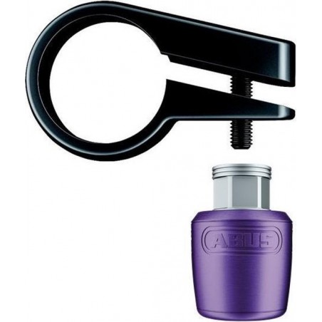 ABUS NutFix anti diefstal zadelpenklem 34.9 violet