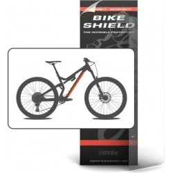 Bikeshield frame bescherming Tube shield large matte protectie sticker