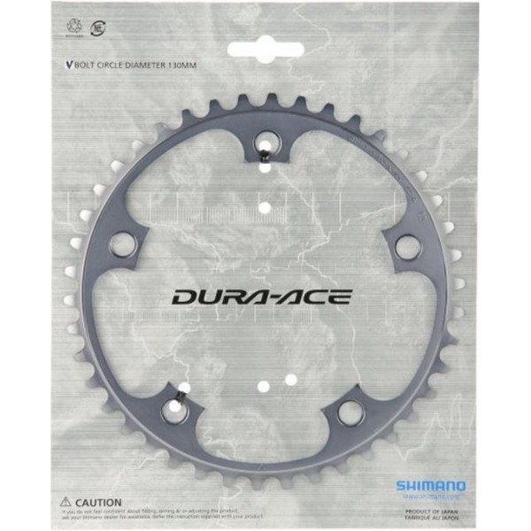 Shimano Dura-Ace FC-7800 Kettingblad 10-speed, B, grey Uitvoering 42T