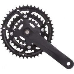 PROWHEEL FLINT 301 CRANKSET BSA 42/32/22 +0 MM 7/8 SPEED 175 MM MAT ZW