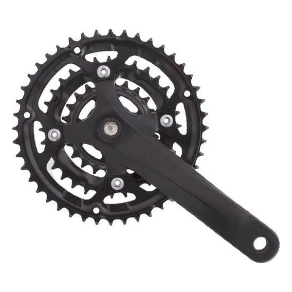 PROWHEEL FLINT 301 CRANKSET BSA 42/32/22 +0 MM 7/8 SPEED 175 MM MAT ZW