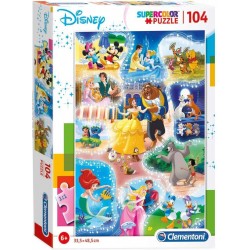 Clementoni Puzzel Disney Dansen, 104st.