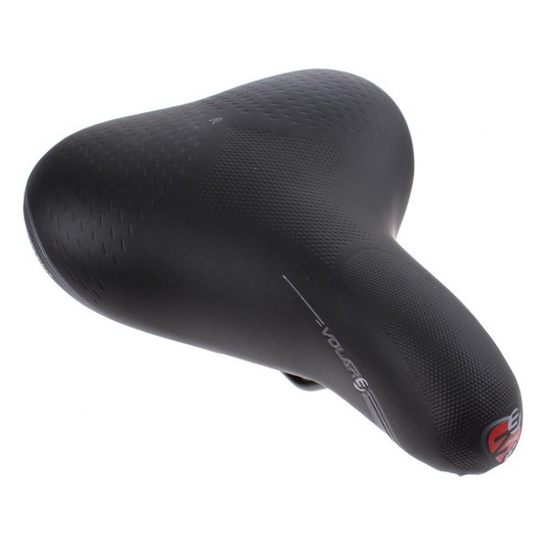 Selle Bassano Zadel Comfort Plus Unisex Zwart