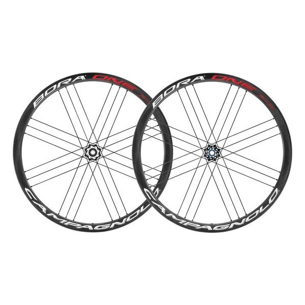 Wielset 28" Campagnolo Bora One 35 CA 9-12V Carbon Zwart