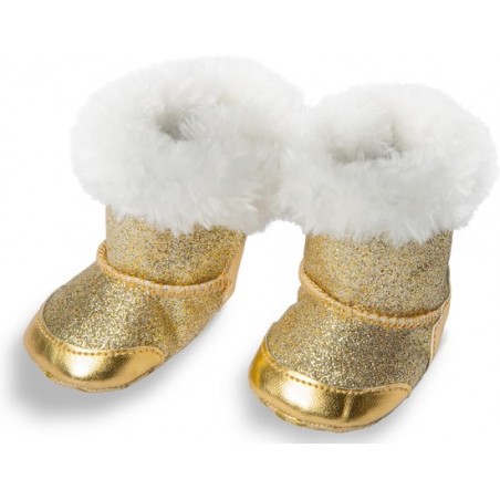 Poppenschoenen Goud, 30-34 cm