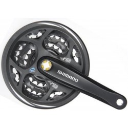 SHIMANO CRANKSTEL ALTUS M311 7/8V 22/32/42T -5MM VERDIEPT