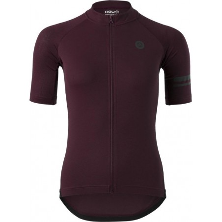 AGU Core Fietsshirt Essential Dames Fietsshirt - Maat M - Windsor Wine