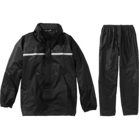 Greenlands Regenpak Basic Rainsuit Unisex - Zwart - Maat S