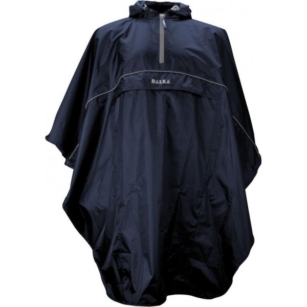 Ralka Poncho - Blauw - One size