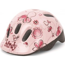 Polisport Birdy fietshelm kind - Maat XXS (44-48cm) - Roze