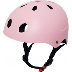 Kinderfietshelm Pro Sport Lights - skate Fietshelm voor kinderen - Matt Roze Pink - kinderhelm 50 - 56 cm