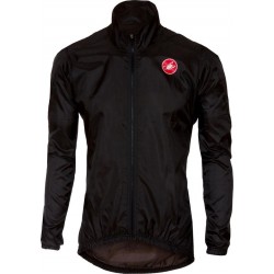 Castelli Fietsjack - Maat M  - Mannen - zwart