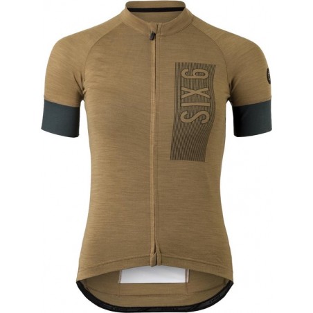 AGU Solid Merino Fietsshirt II Six6 Dames - Bruin - M