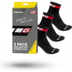 GripGrab Classic Regular Cut Sock 3PACK Fietssokken Unisex - Maat S