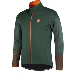 Rogelli Winterjack Wire Groen/Oranje - Maat 2XL