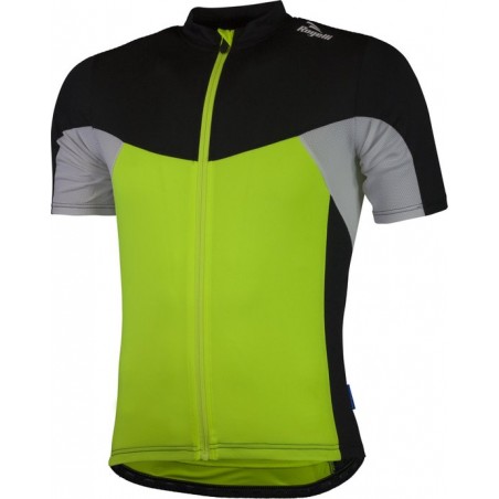 Rogelli Recco 2.0 - Fietshirt - Heren - Maat L - Korte mouwen - Geel/Zwart/Wit