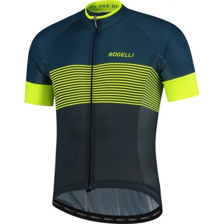 Rogelli Boost - Blauw/Fluor-Geel - Mannen - Maat XL