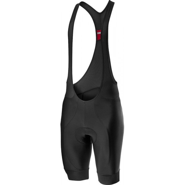 Castelli Entrata Bib Shorts  Fietsbroek - Maat L  - Mannen - zwart