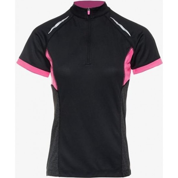 Osaga Pro dames fietsshirt - Zwart - Maat M