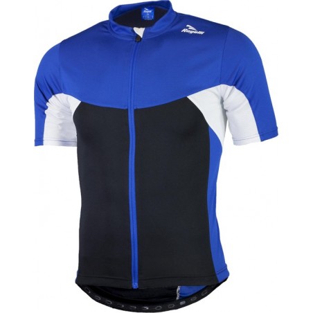 Rogelli Recco2.0 Korte Mouwen - Zwart/Blauw/Wit - Mannen - Maat XL