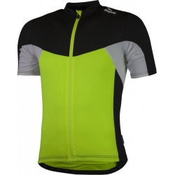 Rogelli Recco 2.0 - Fietshirt - Heren - Maat XL - Korte mouwen - Geel/Zwart/Wit