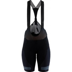 Craft Hale Glow Bib Fietsbroek Dames - Zwart - Maat - M