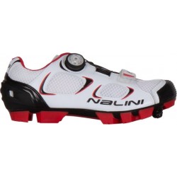 Nalini Fietsschoenen - Maat 39 - Unisex - wit,zwart,rood