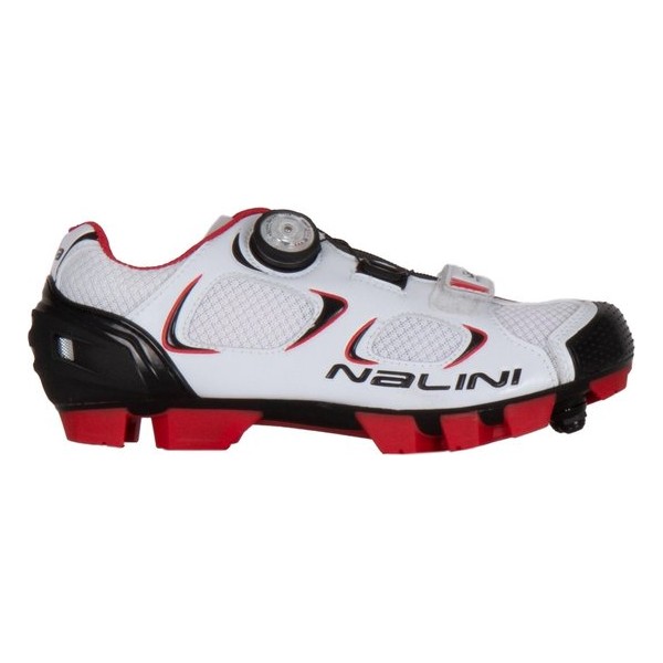 Nalini Fietsschoenen - Maat 39 - Unisex - wit,zwart,rood