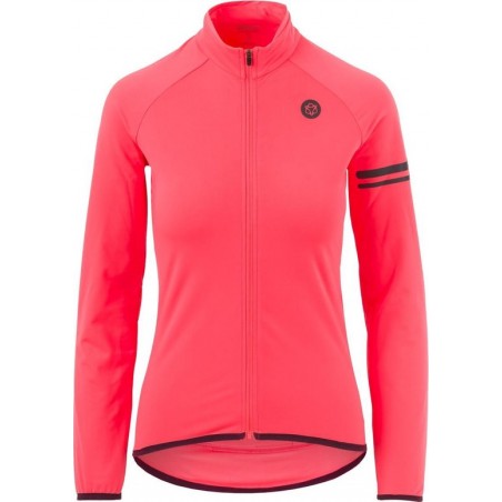 AGU Thermo Fietsshirt Lange Mouwen Essential Dames Fietsshirt - Maat XXL - Roze