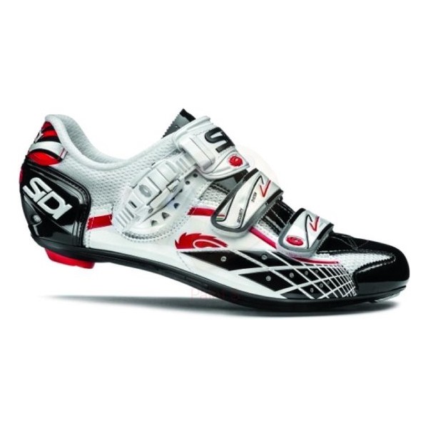 Sidi Laser Raceschoen Carbon Wit/Zwart - Maat 45