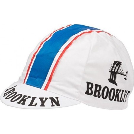 BROOKLYN WIT - wielerpet - fietspet - koerspet - cap