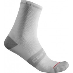 Castelli Superleggera T 12 Fietssokken - Maat 40-43 - Mannen - wit/grijs