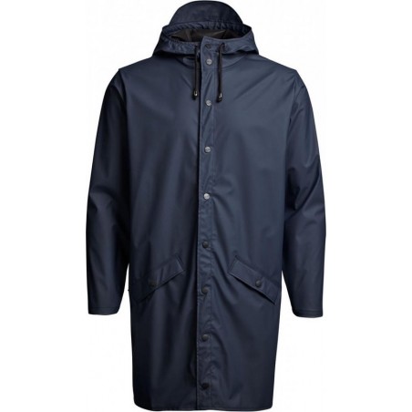 Rains Long Jacket Regenjas Unisex - Maat L/XL