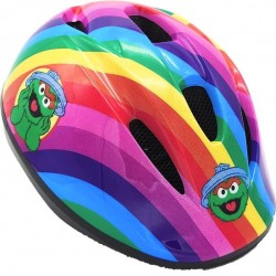 Fietshelm Kind - Oscar Helm - Verstelbare Kinderhelm (48-53 cm) - 2 tot 5 jaar - Regenboog