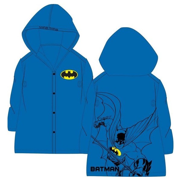 Batman - regenjas - blauw - maat 110/116