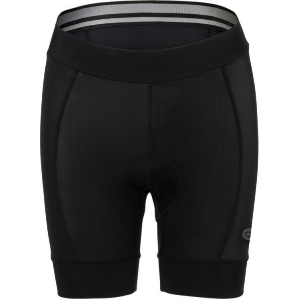 AGU Shorty Fietsbroek met Zeem II Essential Dames - Zwart - L - Zonder Bretels