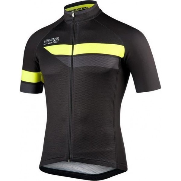 Bioracer Team Short Sleeve 2.0 Black/Fluo Size M