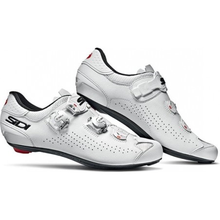 Sidi Genius 10 Schoenen Heren, white/white Schoenmaat EU 42