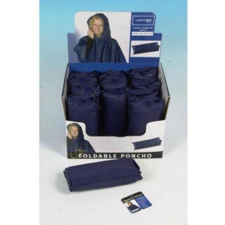 Lifetime Regenponcho blauw