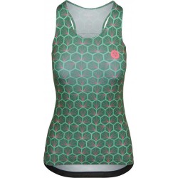 AGU Racer Mouwloos Fietsshirt Trend Dames - Groen - M